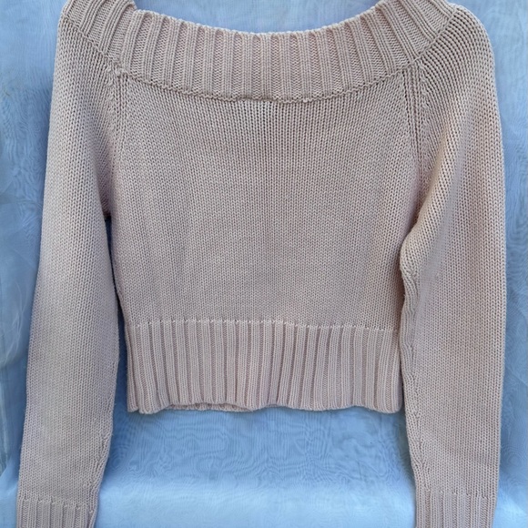 Pink Cowl Neck “It’s Our Time” Sweater - Picture 2 of 10